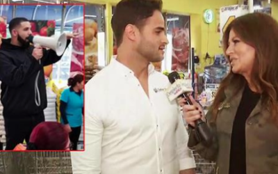 Visita Sorpresa de DRAKE en el Supermercado de un Dominicano Donde Regaló más de USD50,000