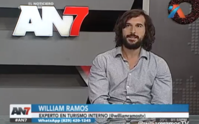 El Zip Line más alto de República Dominicana mostrado por William Ramos