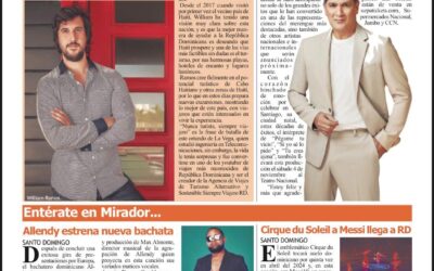 William Ramos homenajeado en Periódico La Información